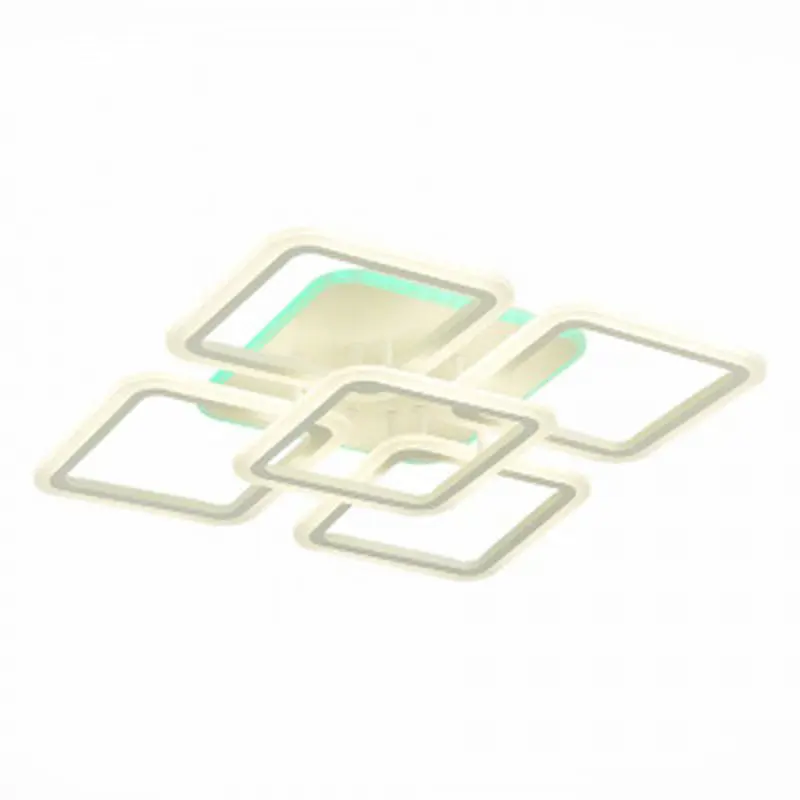 Изображение товара Светильник настенно-потолочный светодиодный EVOLUCE SLE900102-05RGB Serenity 24 м² теплый белый свет цвет белый