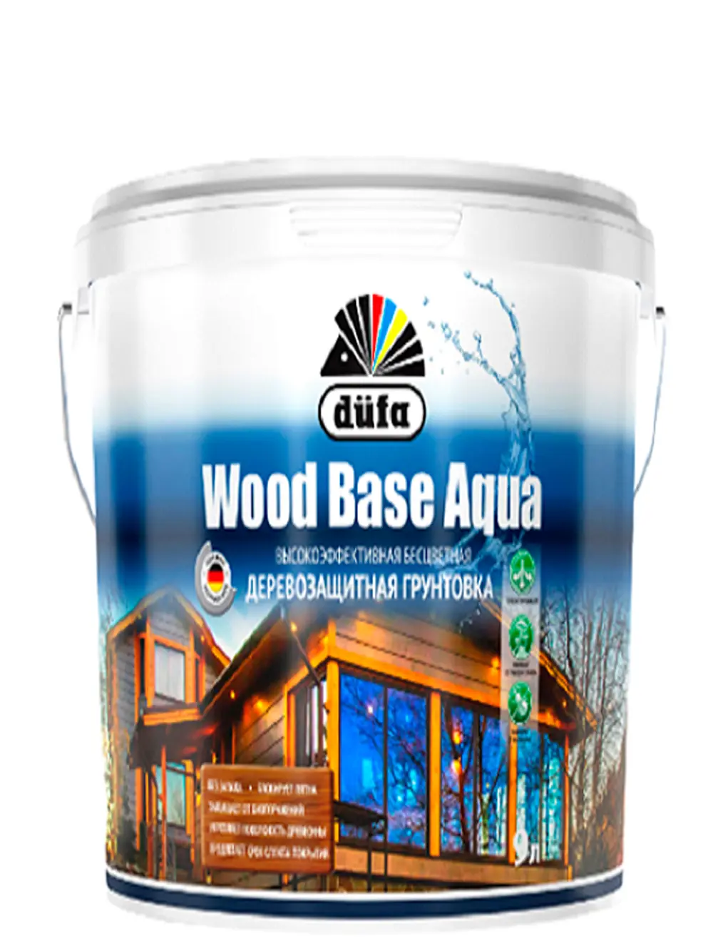 Изображение товара Грунт для дерева и OSB смолоблокирующий Dufa Wood Base AQUA 2.5 л