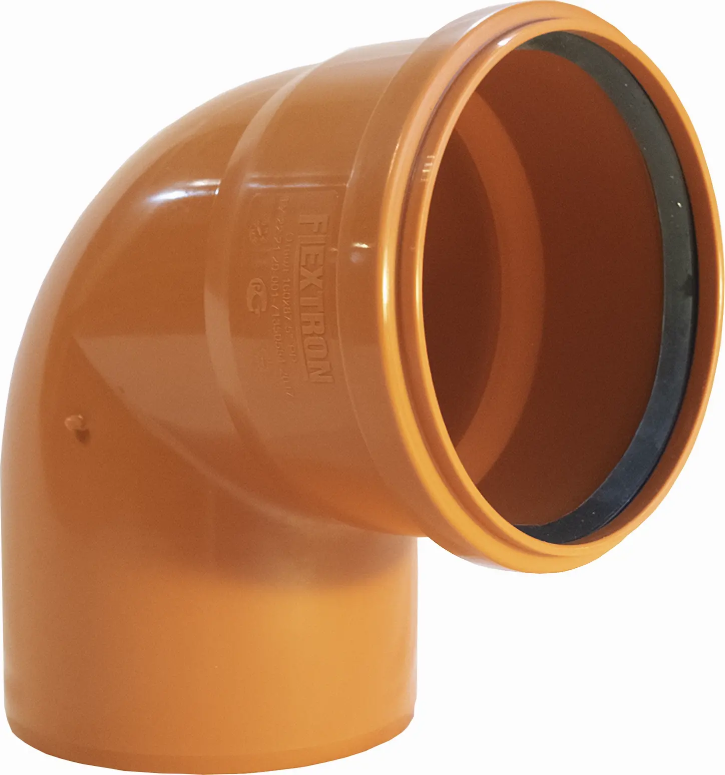 Изображение товара Отвод наружный 87 градусов 160 мм из ПВХ для наружной канализации