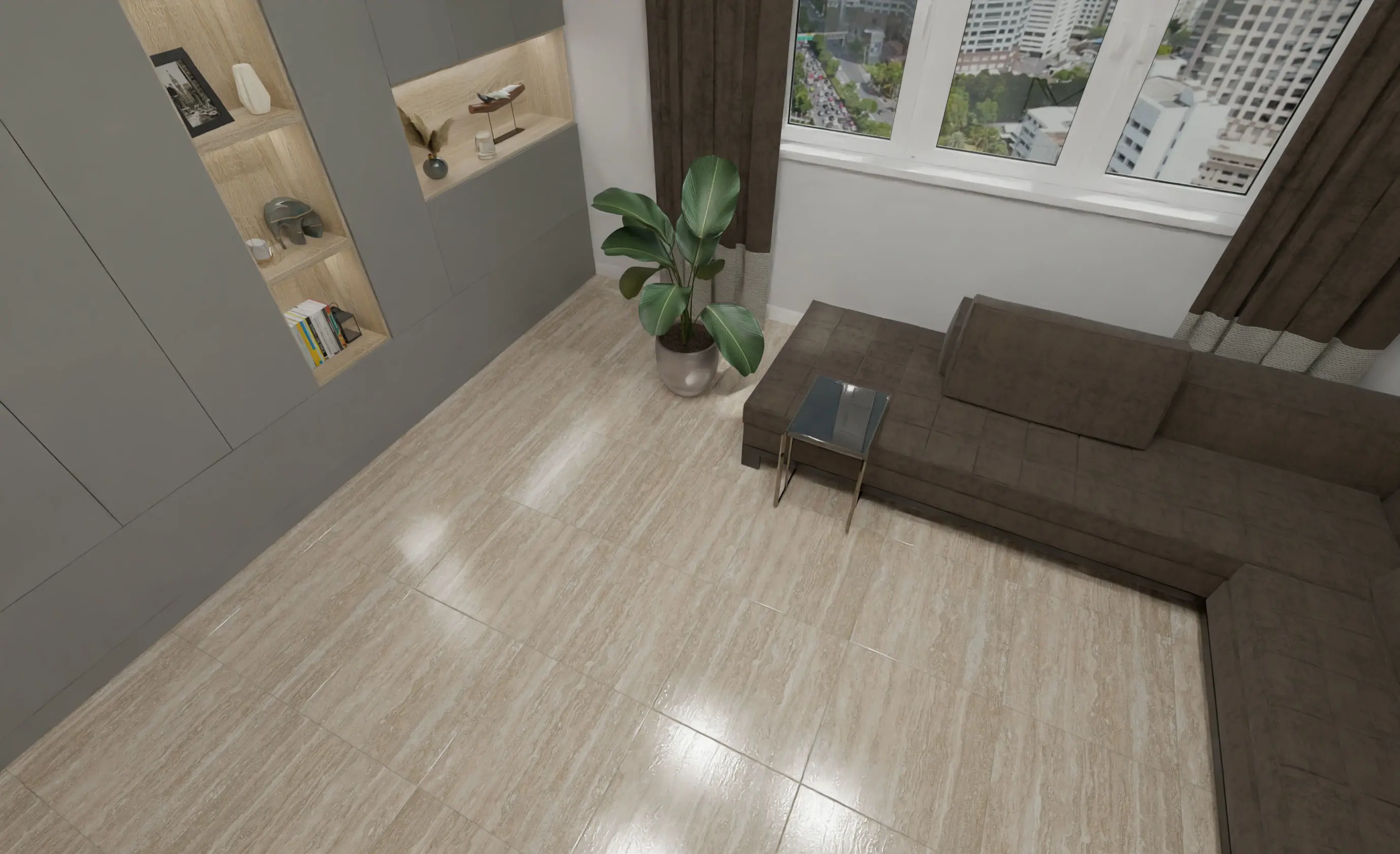 Изображение товара Керамогранит Гранитея Allaki Beige G202PR 600x600мм бежевый полированный 1.44 м2, цена за упаковку