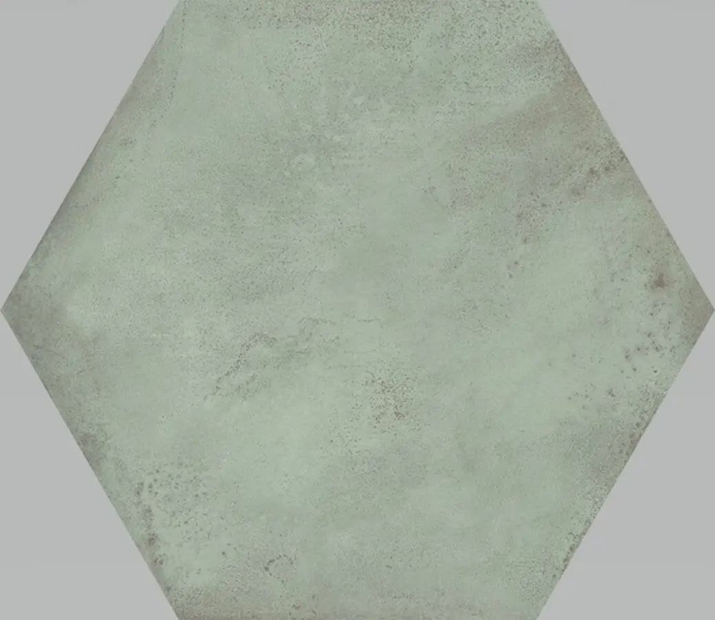 Изображение товара Керамогранит Azteca Hex Aquamarine 52x60см цвет зеленый, цена за упаковку