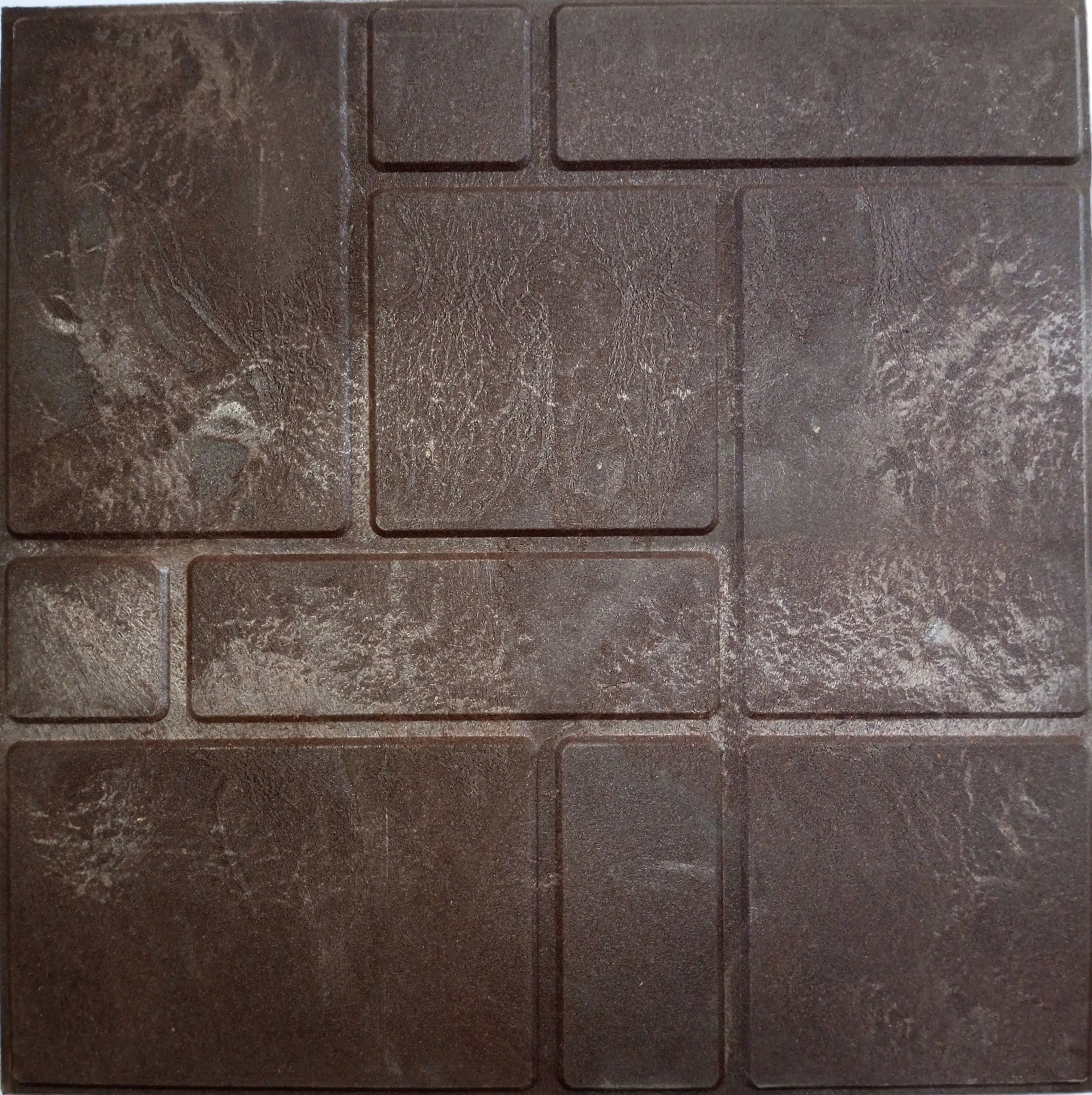 Изображение товара Тротуарная плитка МИН Кирпичики 330х330х25мм 0.11м² коричневый