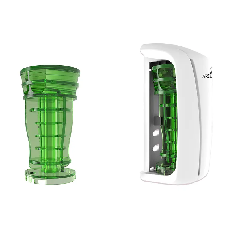 Изображение товара Освежитель воздуха AROTERRA TOWER AIR аромат Прохладная мята и белый диспенсер