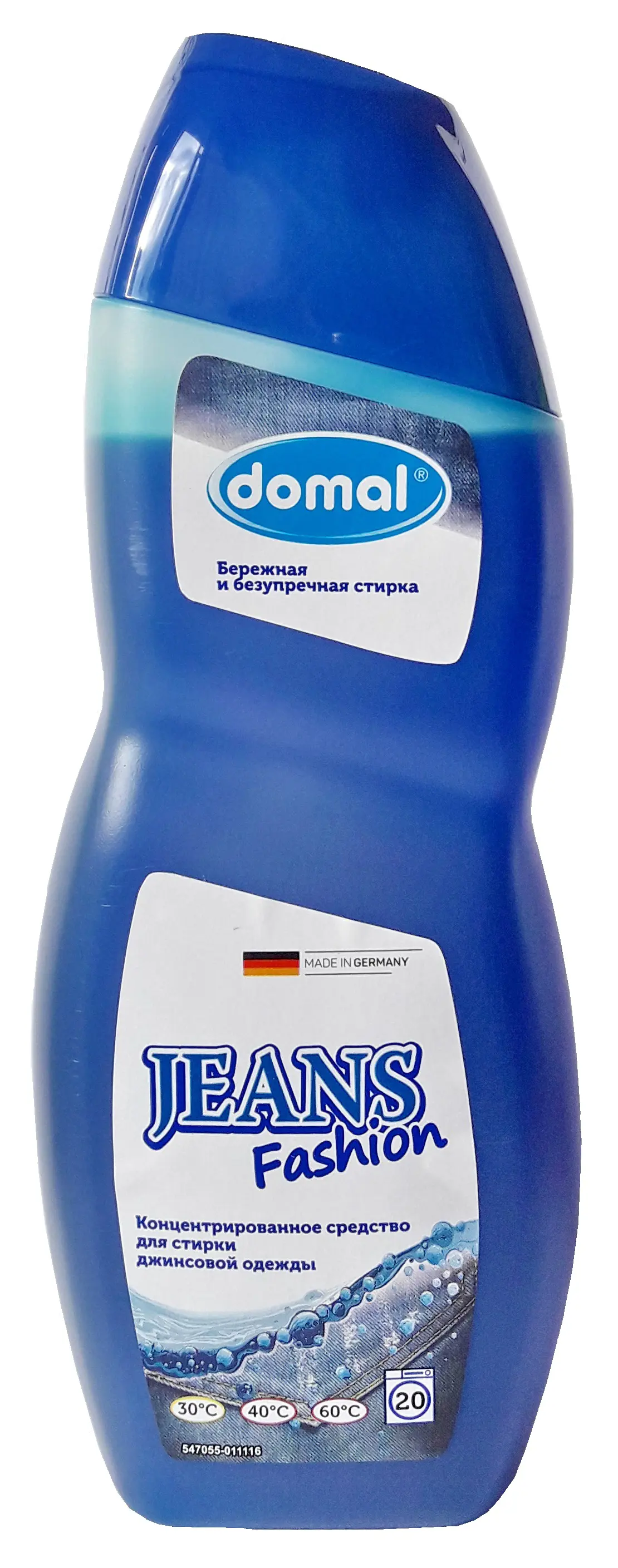 Изображение товара Концентрированное средство для стирки джинсовой одежды Domal Jeans Fashion 750 мл