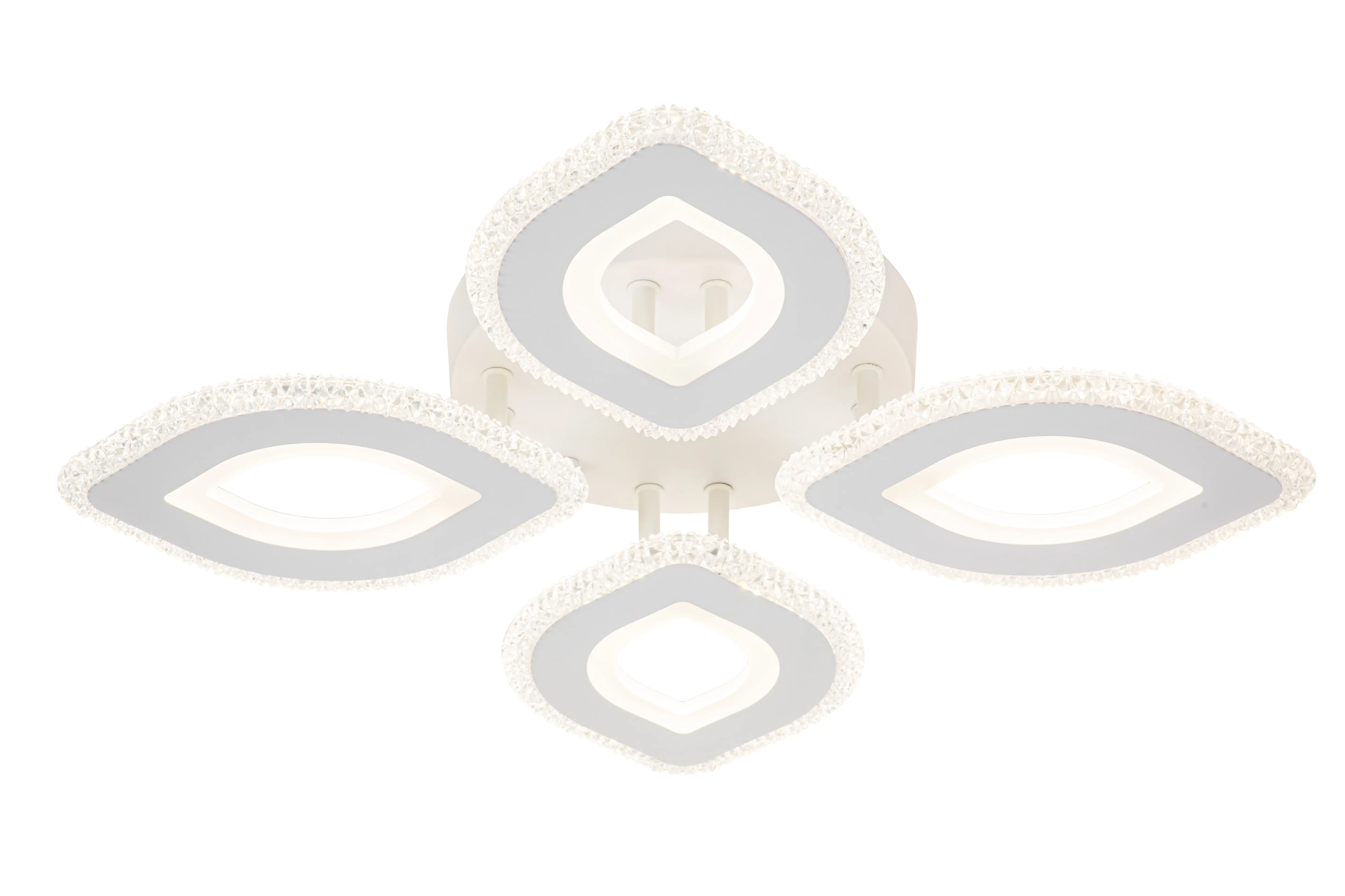 Изображение товара Люстра потолочная светодиодная ESCADA 10264/4LED DIAMOND с регулировкой цвета и дистанционным управ