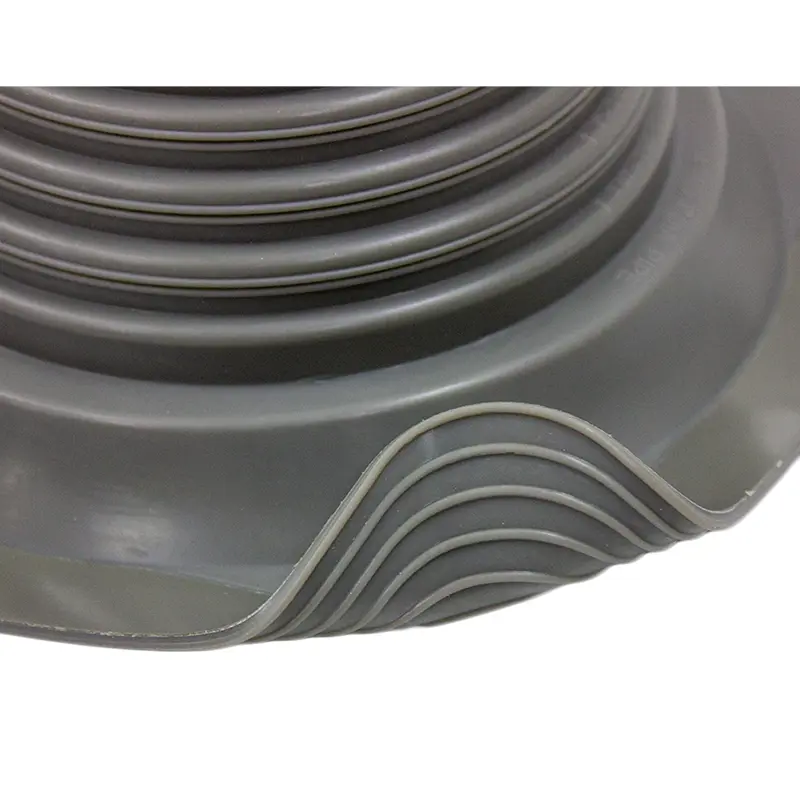 Изображение товара Проходка кровельная прямая №4 Borge ⌀95-197мм 275x275мм RAL 7004 серый силикон