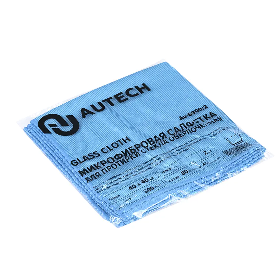 Изображение товара Салфетки для уборки AUTECH Au-6900 микрофибра