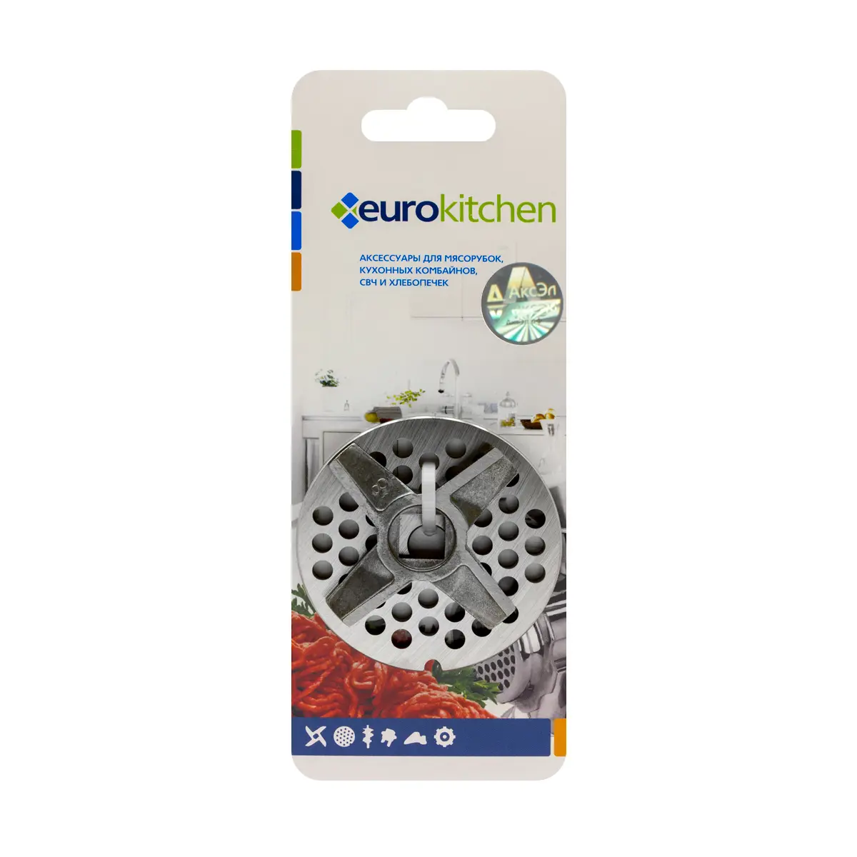 Изображение товара Запасные части Eurokitchen NR1212 0 Вт цвет стальной