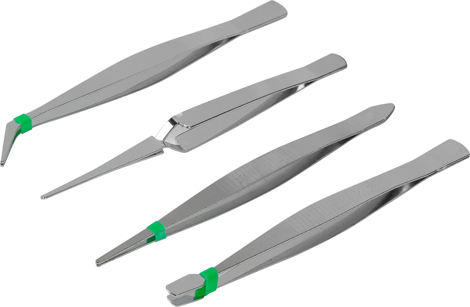 Изображение товара Набор пинцетов 3850, 4 шт.