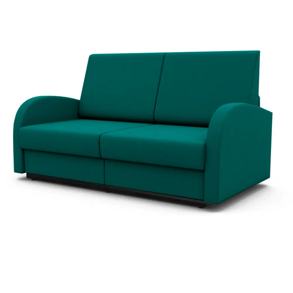 Изображение товара Диван Фокус Стандарт 20610 изумрудный велюр раскладной