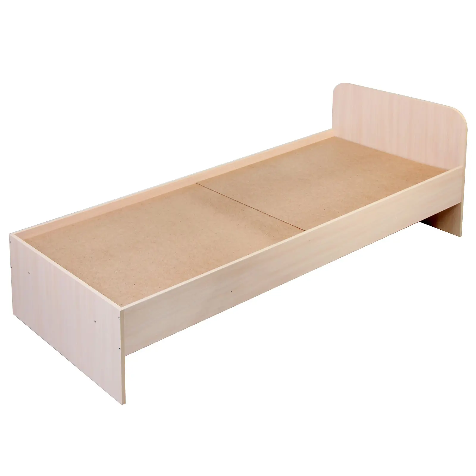 Изображение товара Кровать Клик мебель Виктория 80x200 см ЛДСП цвет венге светлый