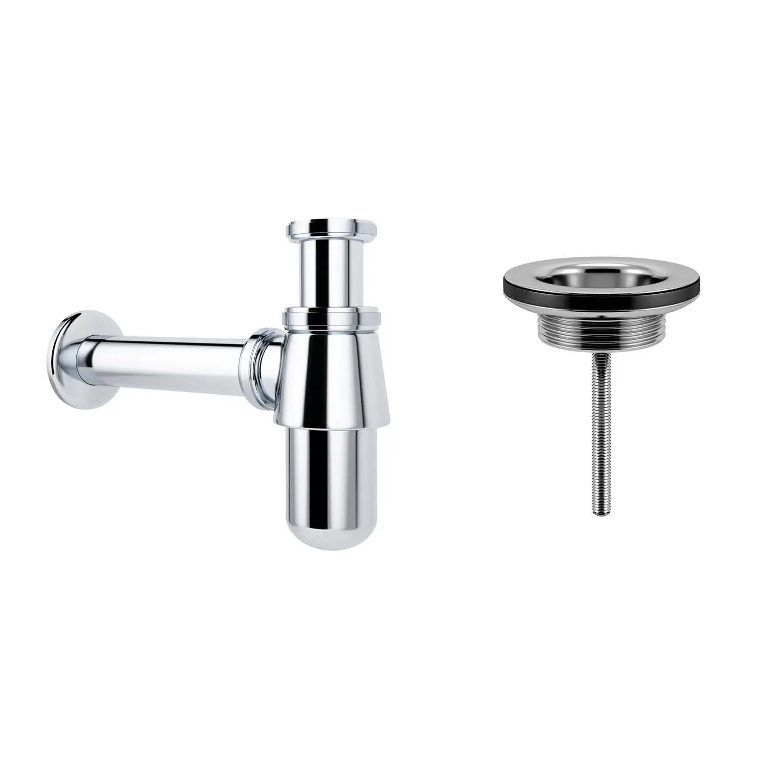 Изображение товара Набор сифона для раковины Wellsee Drainage System 182103005 хром