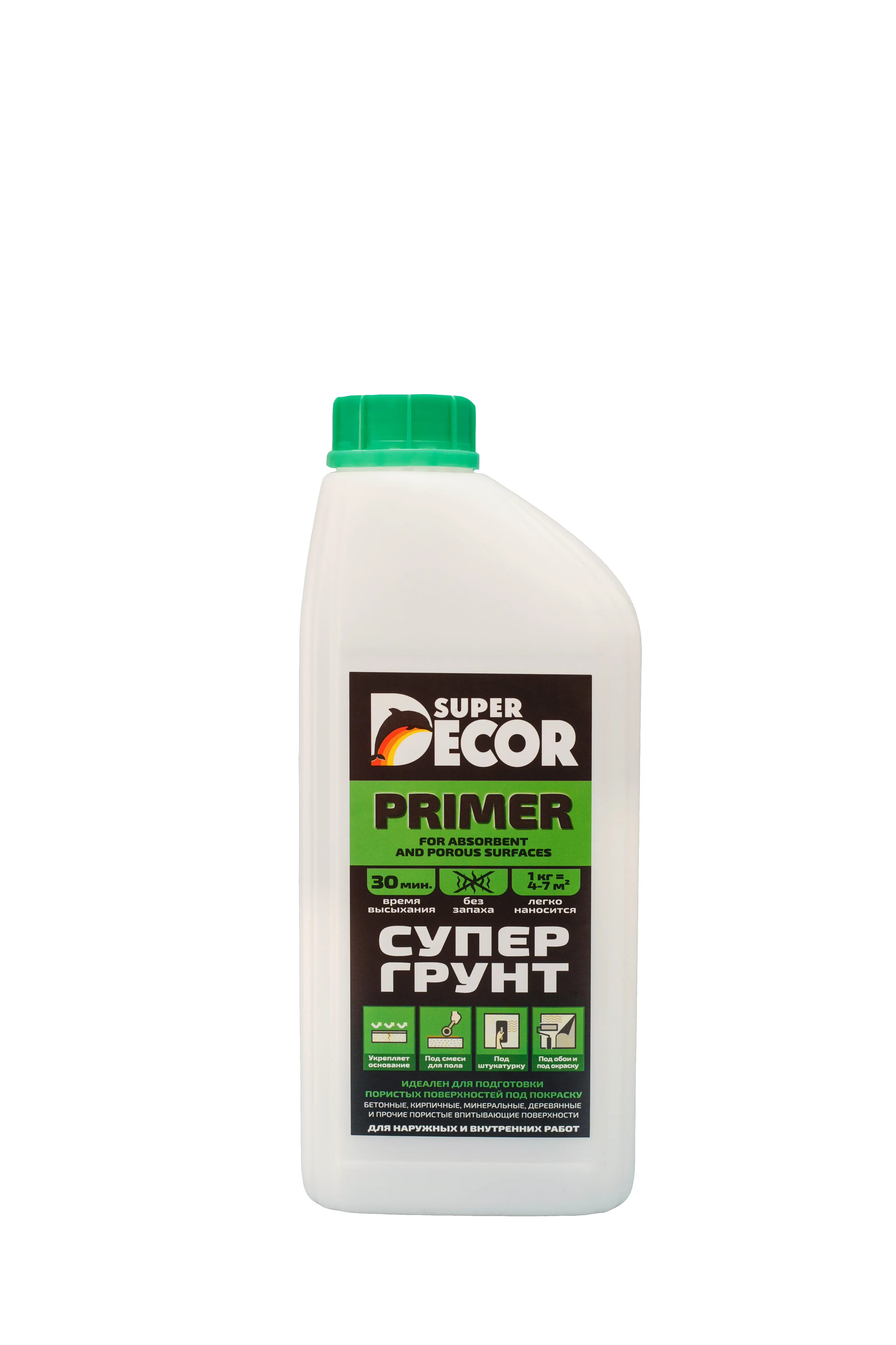 Изображение товара Супергрунт 100 Super Decor Антисептик 1л