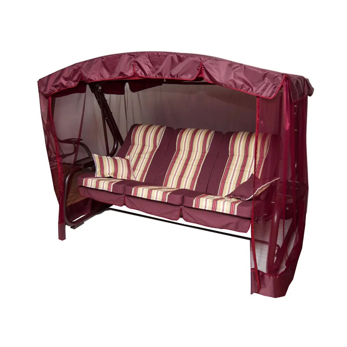 Изображение товара Качели садовые Olsa 251694 Палермо премиум 3-х местные до 320 кг разноцветный