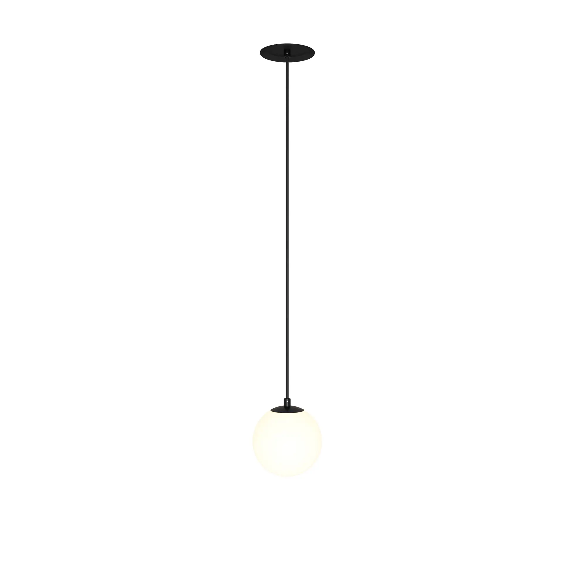 Изображение товара Светильник подвесной светодиодный Maytoni Pendant P039PL-5W3K-10INS-B 5Вт 220-240В 2 м² Пульт дистанционного управления не нужен цвет бело-черный