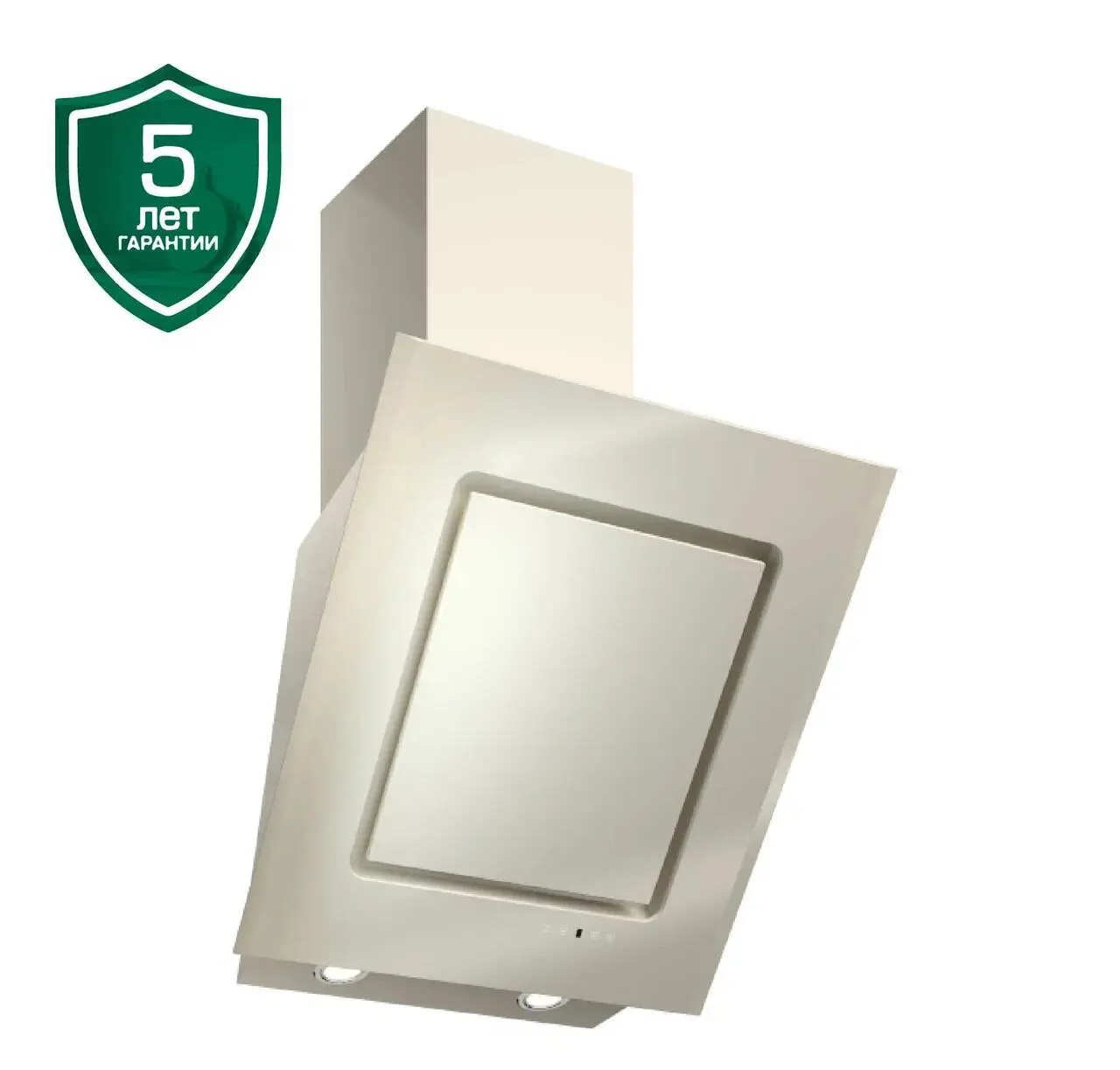 Изображение товара Наклонная вытяжка Elikor Оникс 60П-1000-Е4Д 69 см цвет бежевый