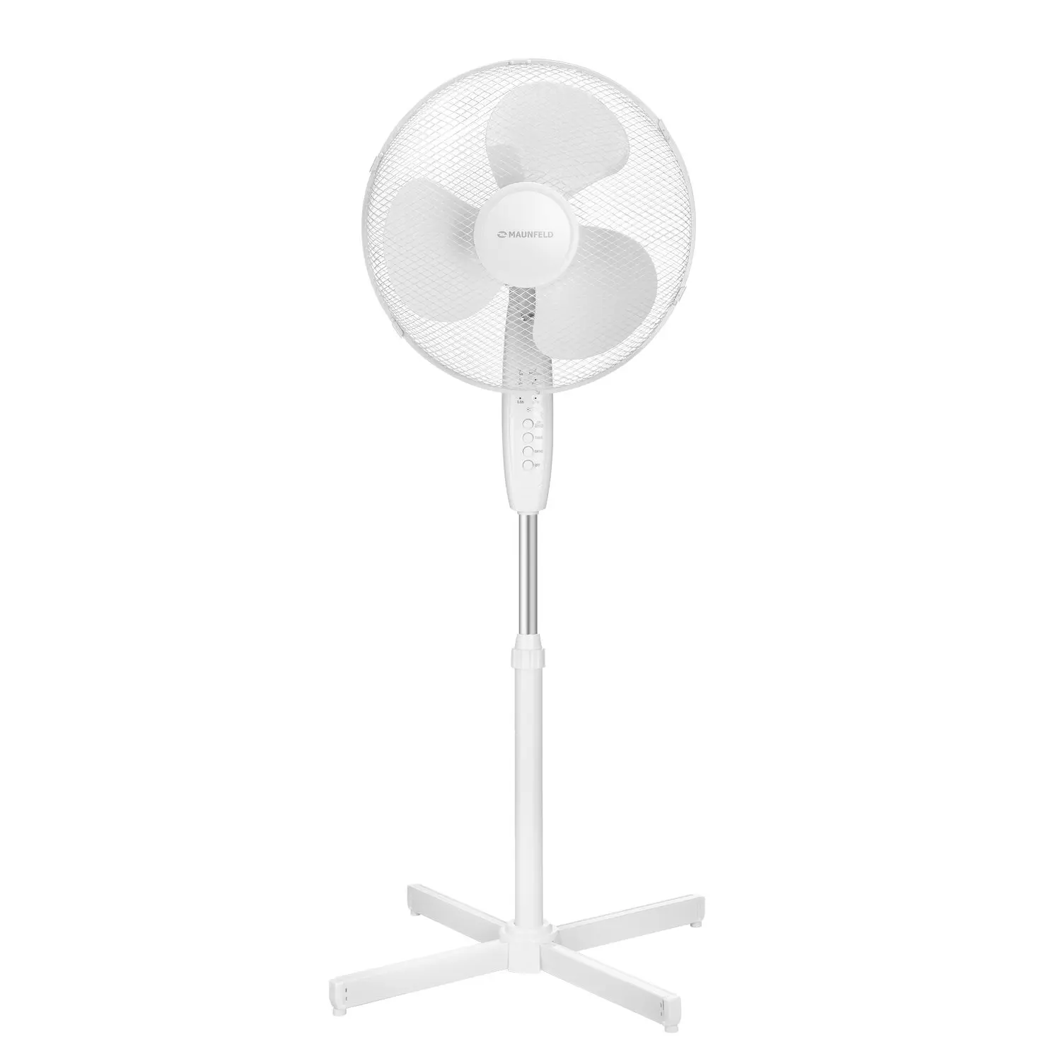 Изображение товара Вентилятор напольный Maunfeld MSF402WR 50 Вт D41 см с таймером и пультом управления цвет белый