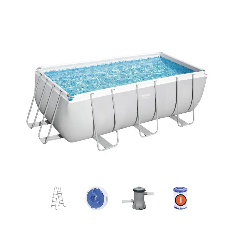 Изображение товара Каркасный бассейн Bestway 56456 BW 4.12 м x 2.01 м 1.22 м 8124 л