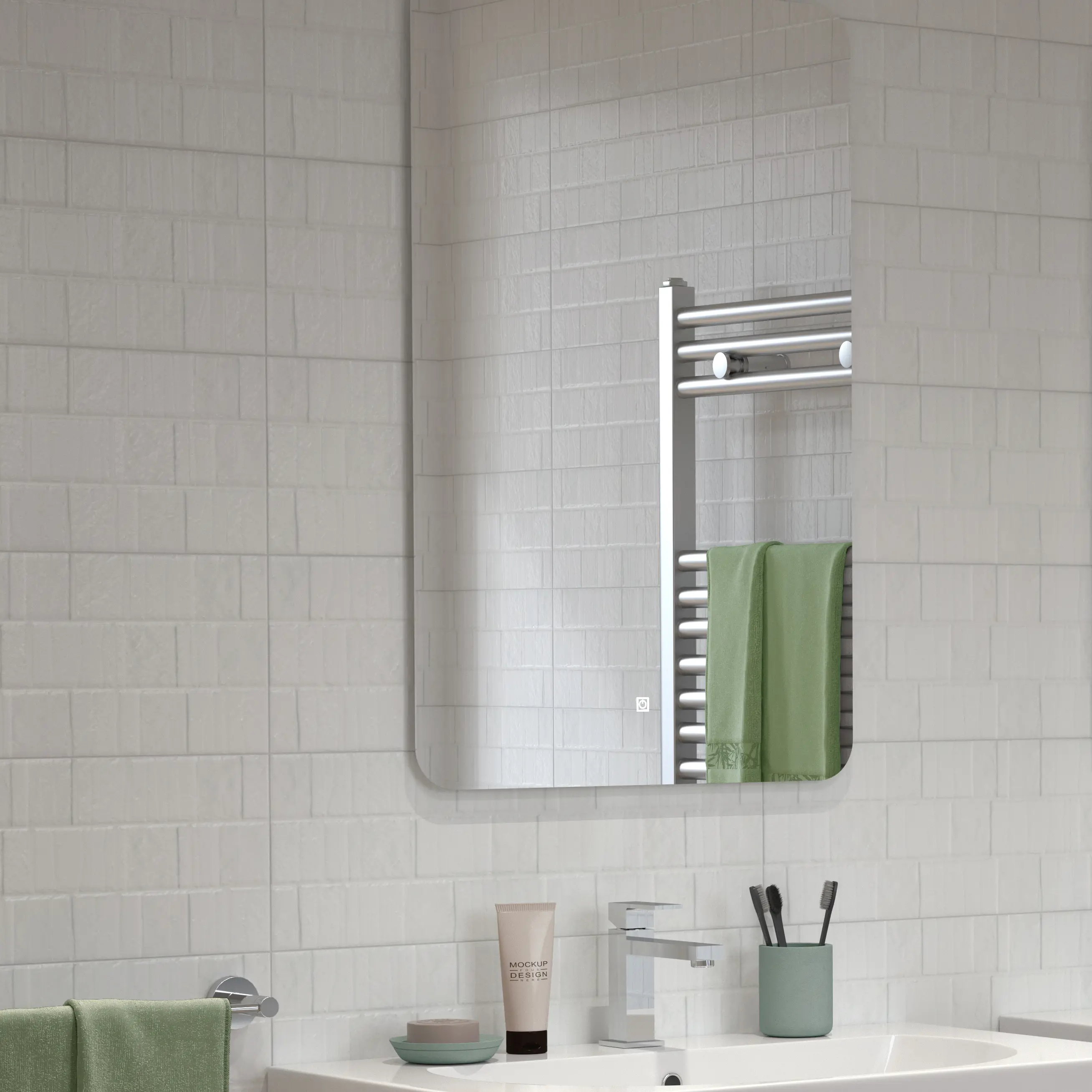 Изображение товара Плитка настенная Kerama Marazzi Сигма 20x60 см матовая белый антик