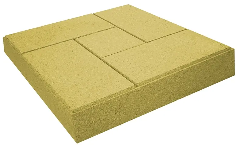 Изображение товара Плитка тротуарная Винт 300x300x60 мм желтый