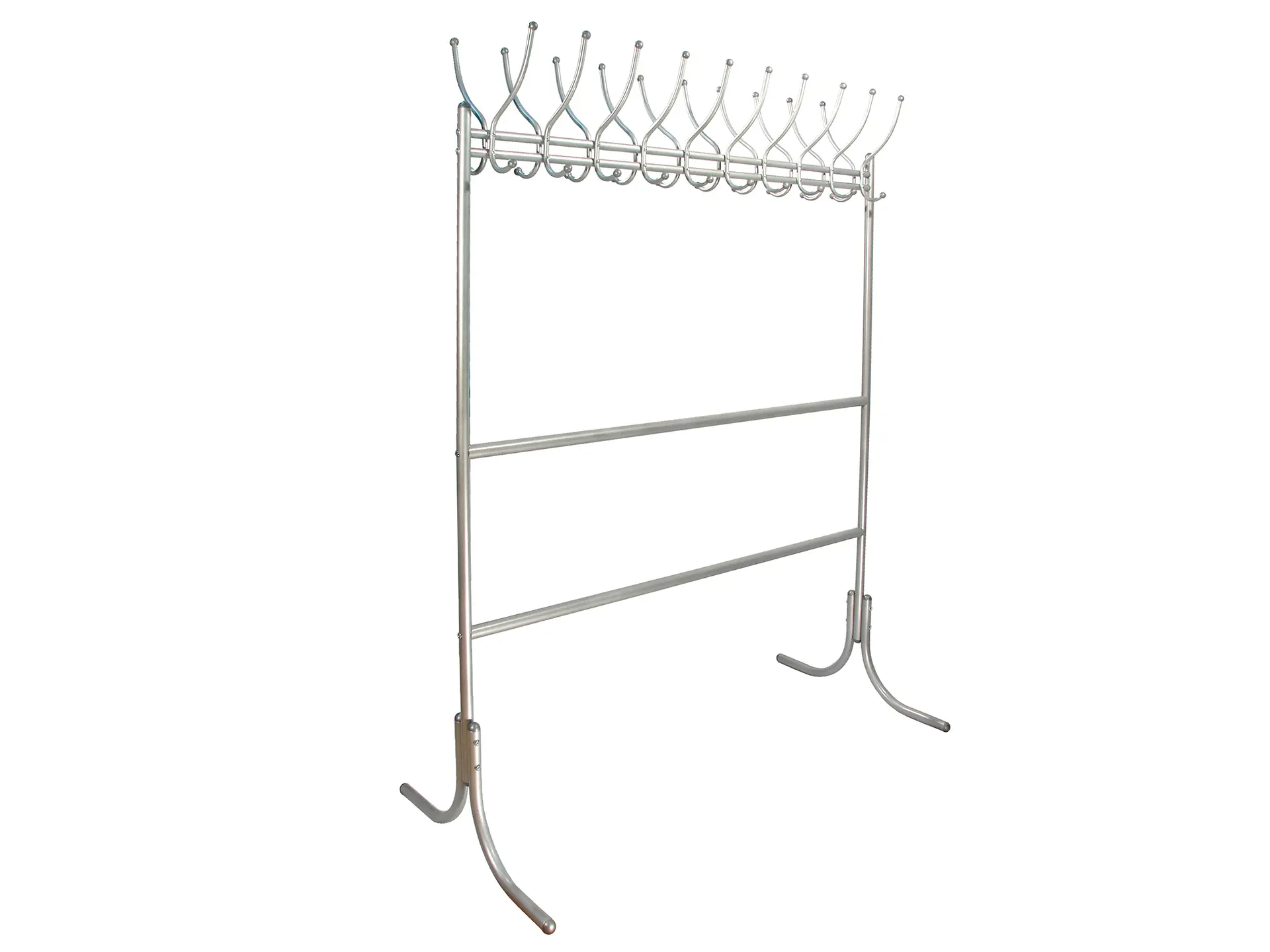 Изображение товара Напольная вешалка Мебелик Месье металл 151x186x71 см цвет серый 2497