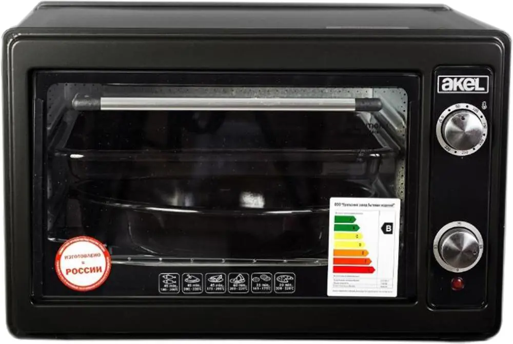 Изображение товара Электропечь 1300 Вт Akel AF-720 40x10x40 см цвет черный