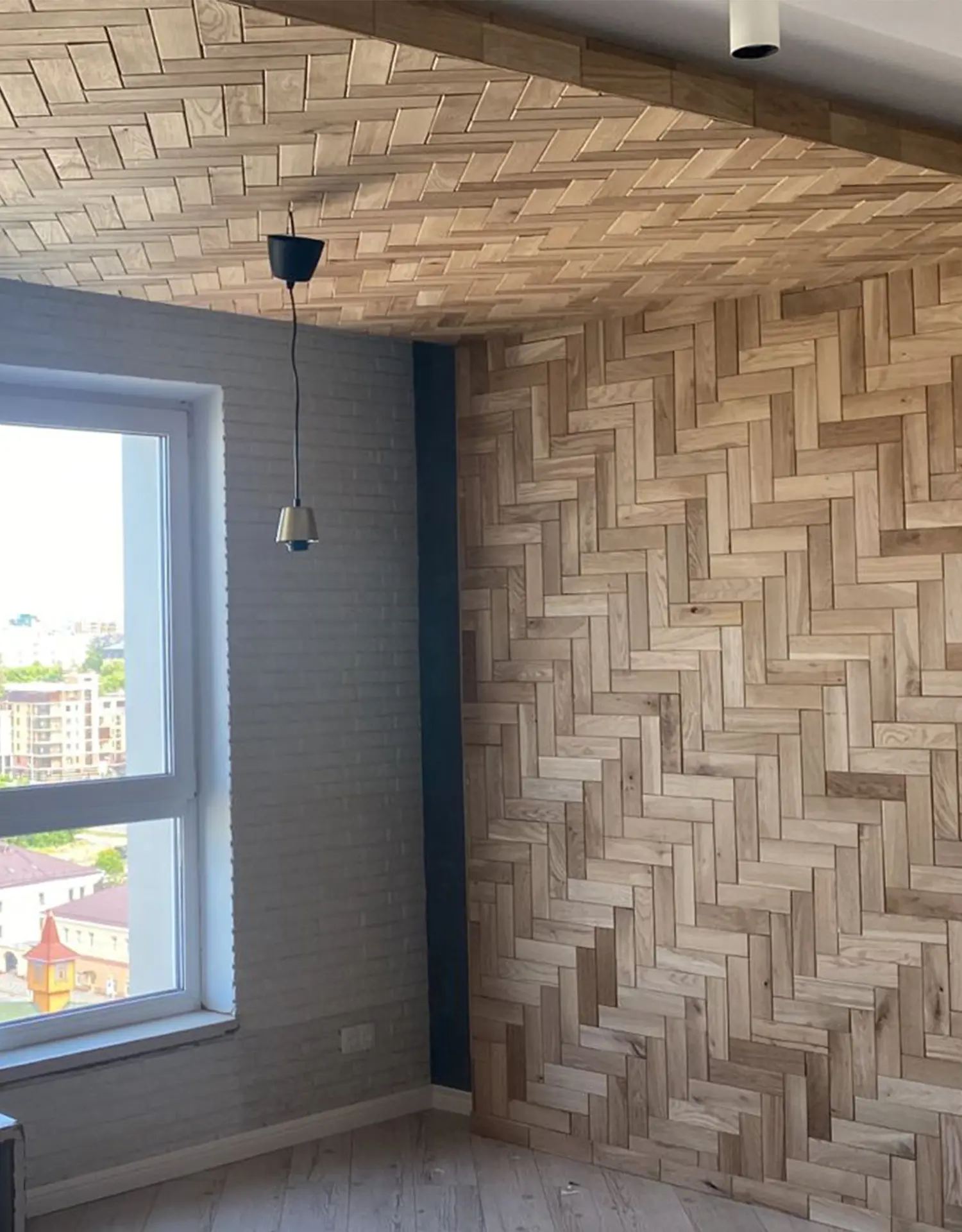 Изображение товара Стеновая панель 3D Arabesco Шалле цвет орех 240х70мм 0.76м² 45шт