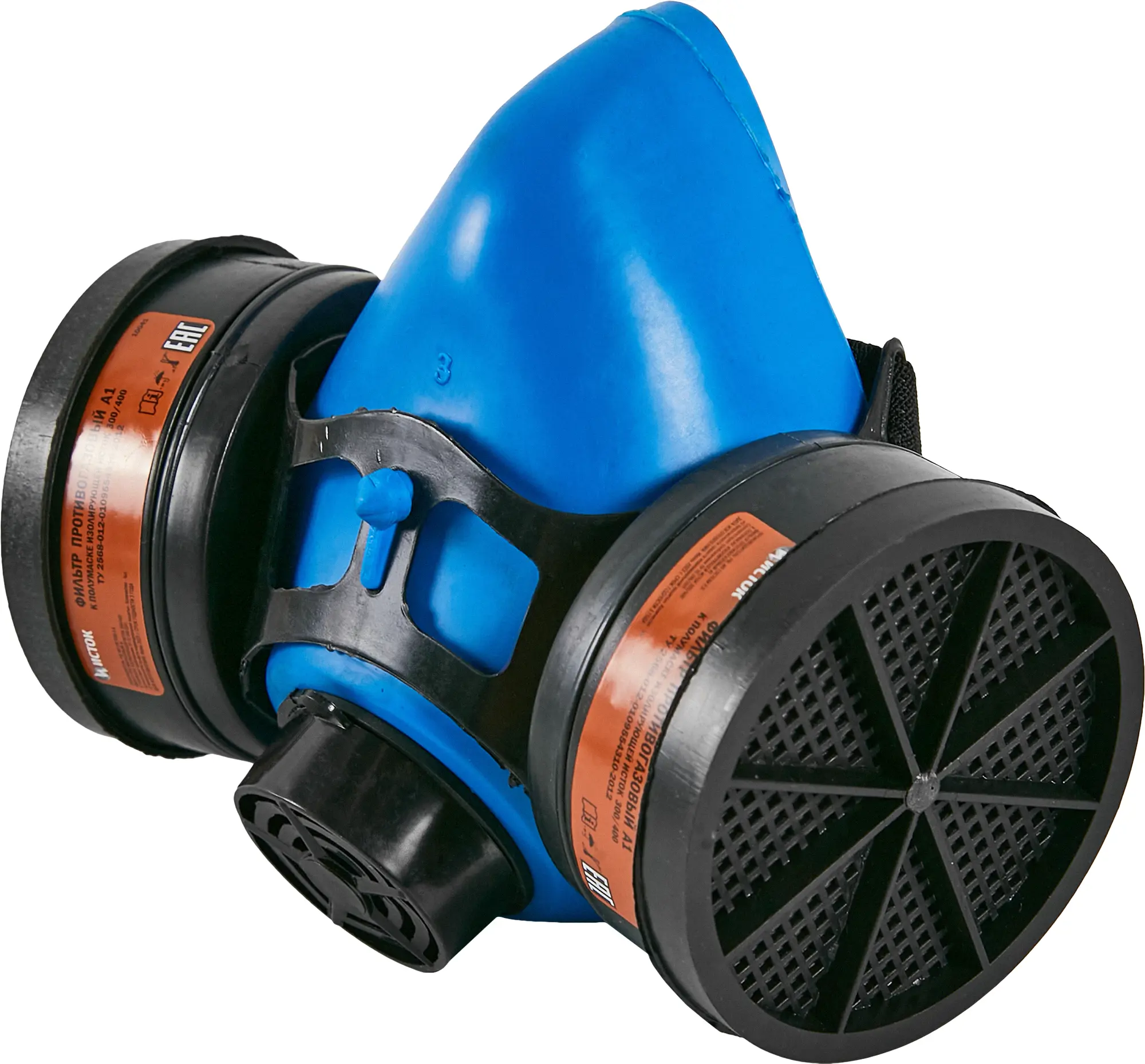 Изображение товара Респиратор со сменным фильтром Исток 300 РПГ-67 для защиты дыхательных путей