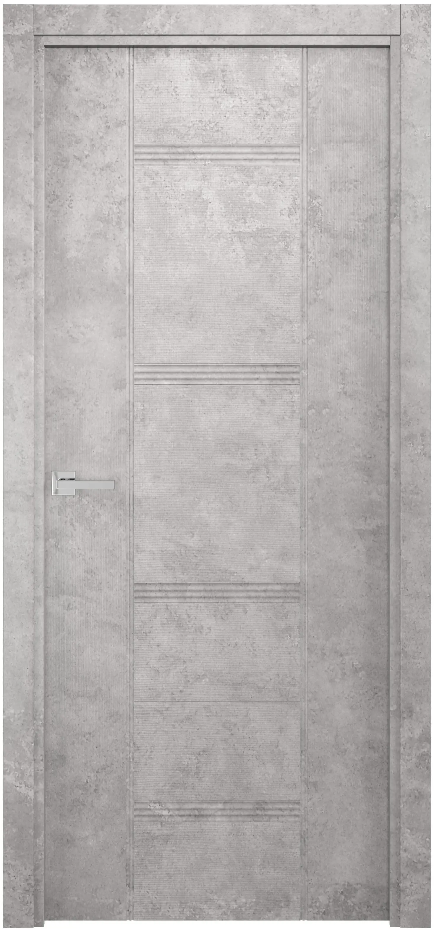 Изображение товара Межкомнатная глухая дверь Виктория 90x200 см бетон без замка