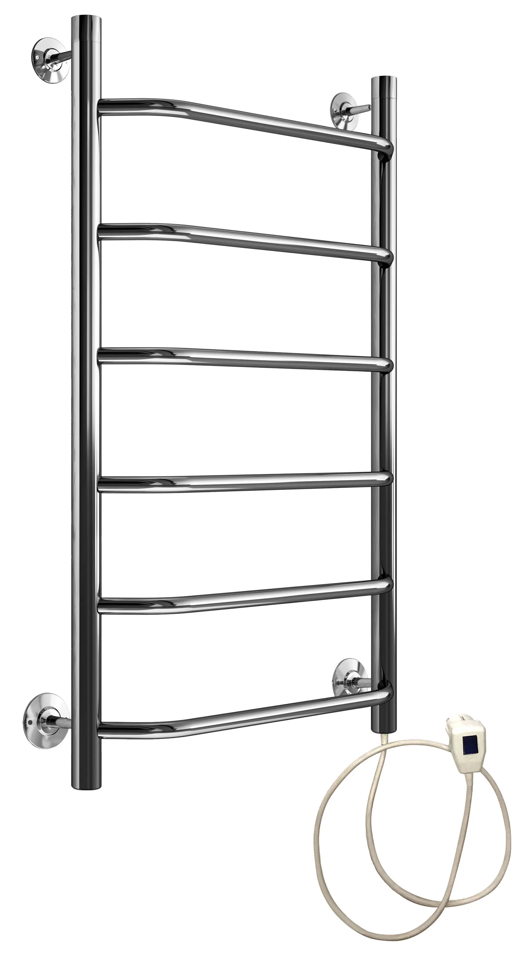 Изображение товара Полотенцесушитель электрический Маргроид 432x800 мм 92.19 Вт лесенка цвет хром