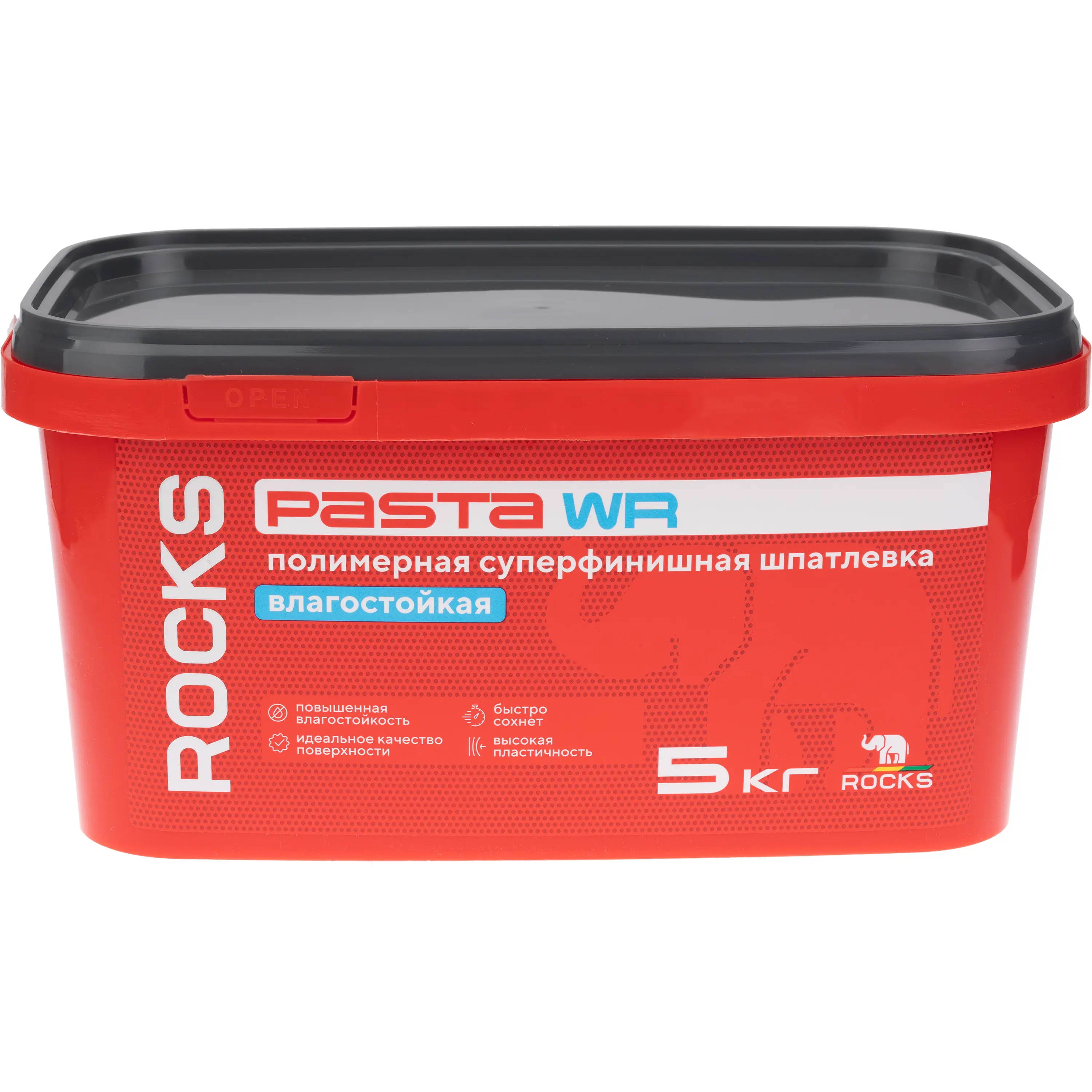 Изображение товара Шпатлевка полимерная суперфинишная влагостойкая Rocks Pasta WR 5 кг
