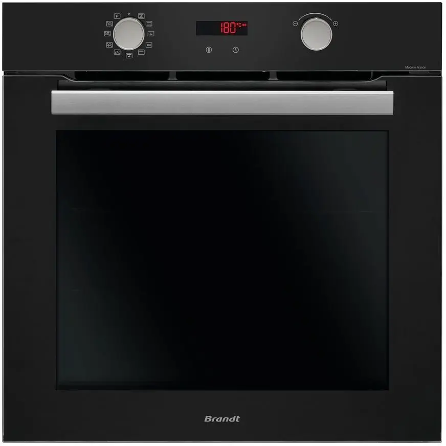 Изображение товара Электрический встраиваемый духовой шкаф Brandt BOP2112B 59.2x59.2x60.8 см цвет черный