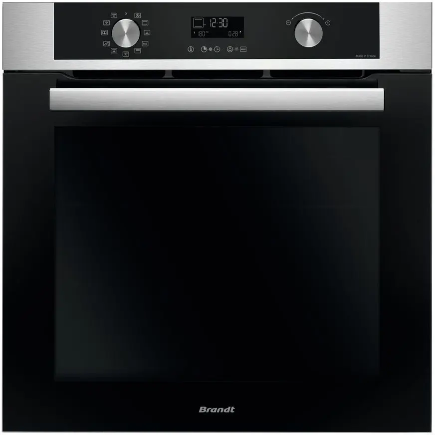 Изображение товара Электрический встраиваемый духовой шкаф Brandt BOH3415X 59.2x59.2x60.8 см цвет черный