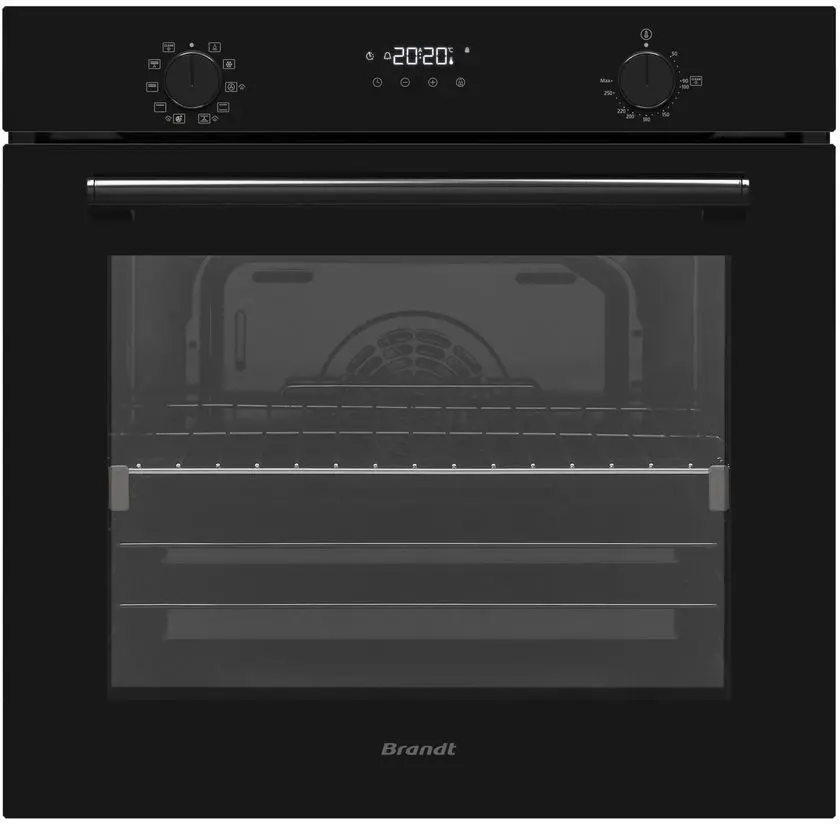 Изображение товара Электрический встраиваемый духовой шкаф Brandt BOH1325BB 55.5x56x59 см цвет черный