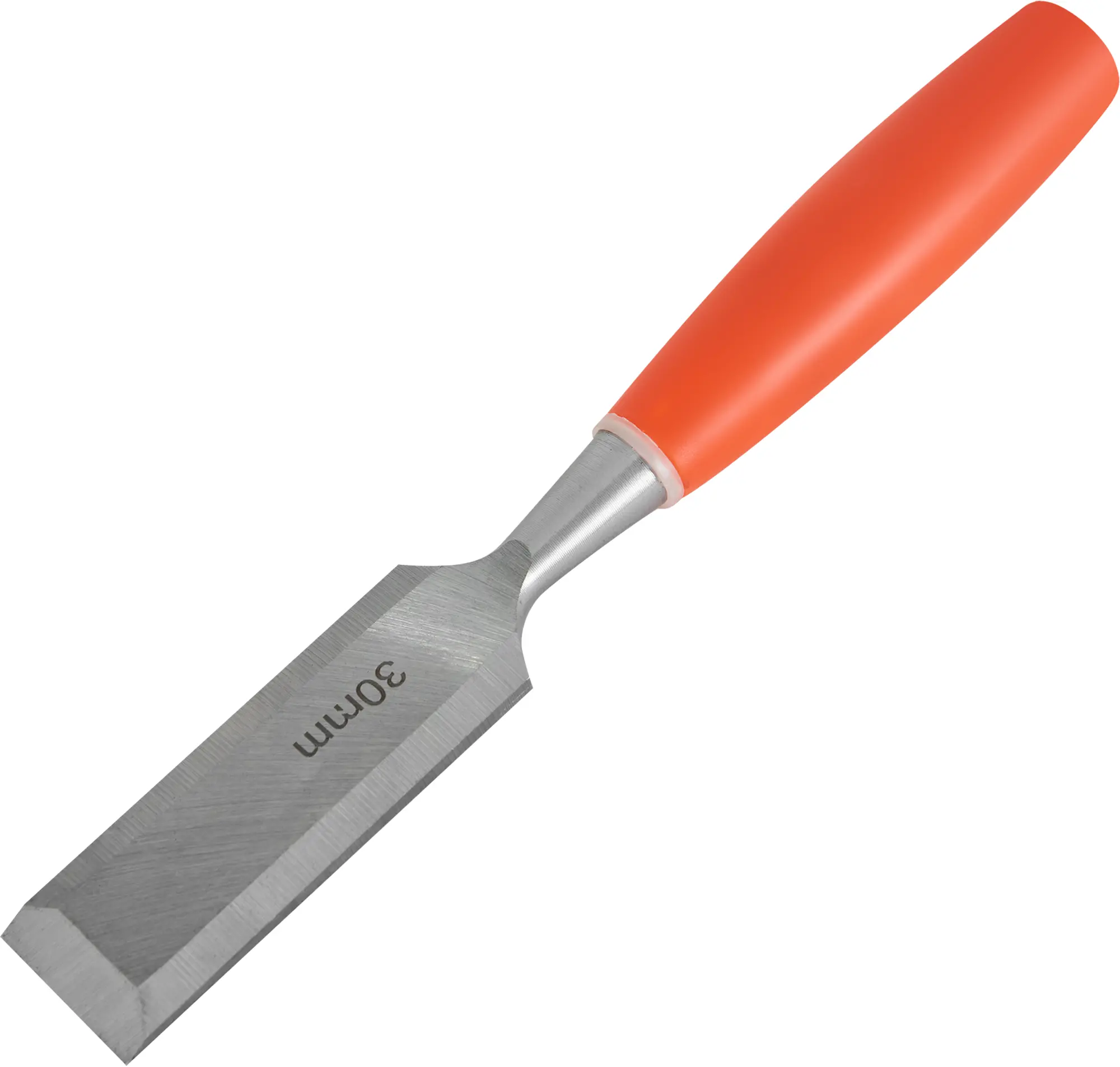 Изображение товара Стамеска 3922 30 мм для работы по дереву прямая сталь лакированная ручка