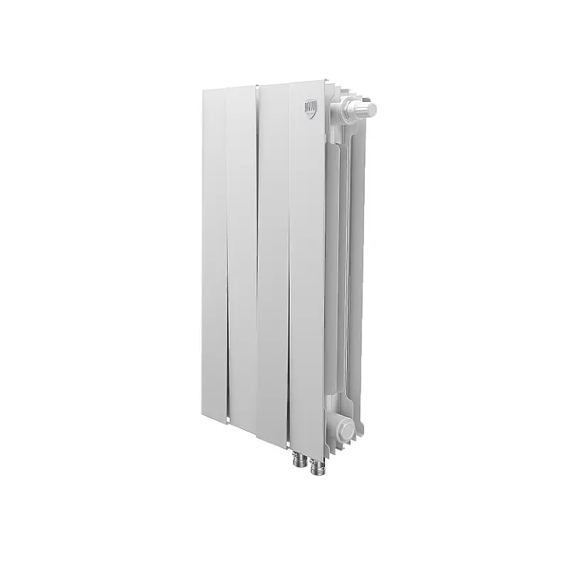 Изображение товара Радиатор Royal thermo PianoForte 500 4 секций нижнее подключение биметалл белый