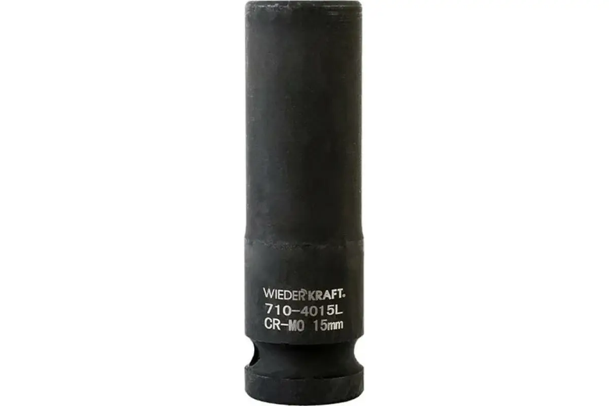 Изображение товара Торцевая головка шестигранная Wiederkraft WDK-710-4015L 1/2 дюйма 15 мм