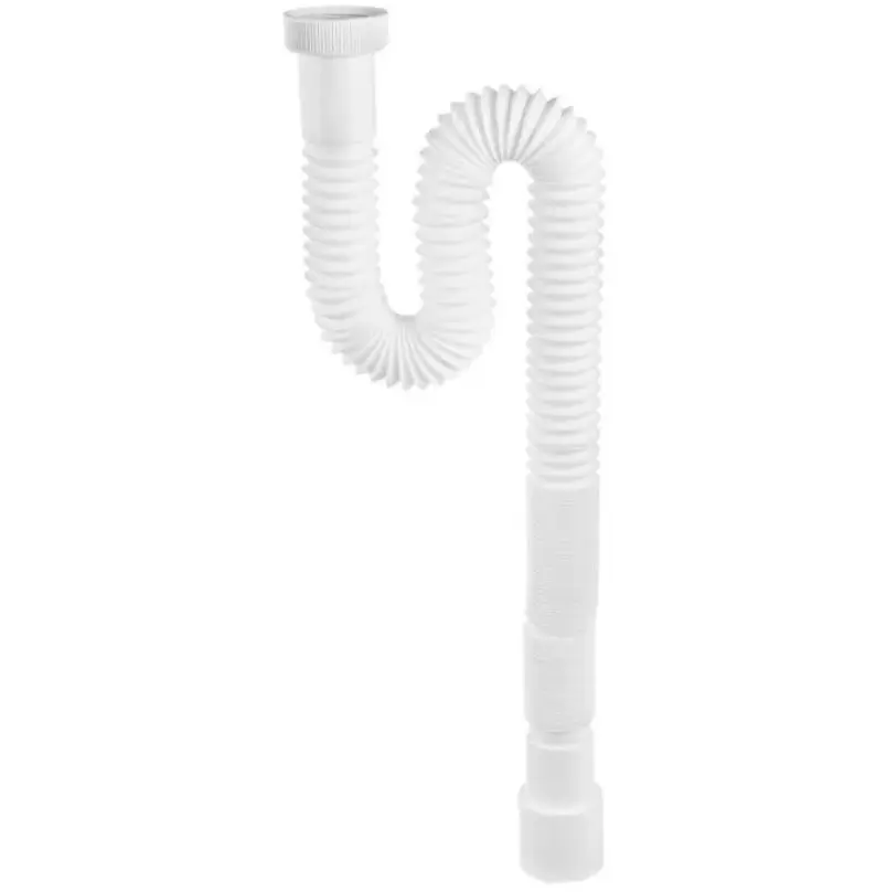 Изображение товара Сифон гофрированный VIRPlast Мини Элит без выпуска удлиненный L 1200 мм 1½" D 40/50