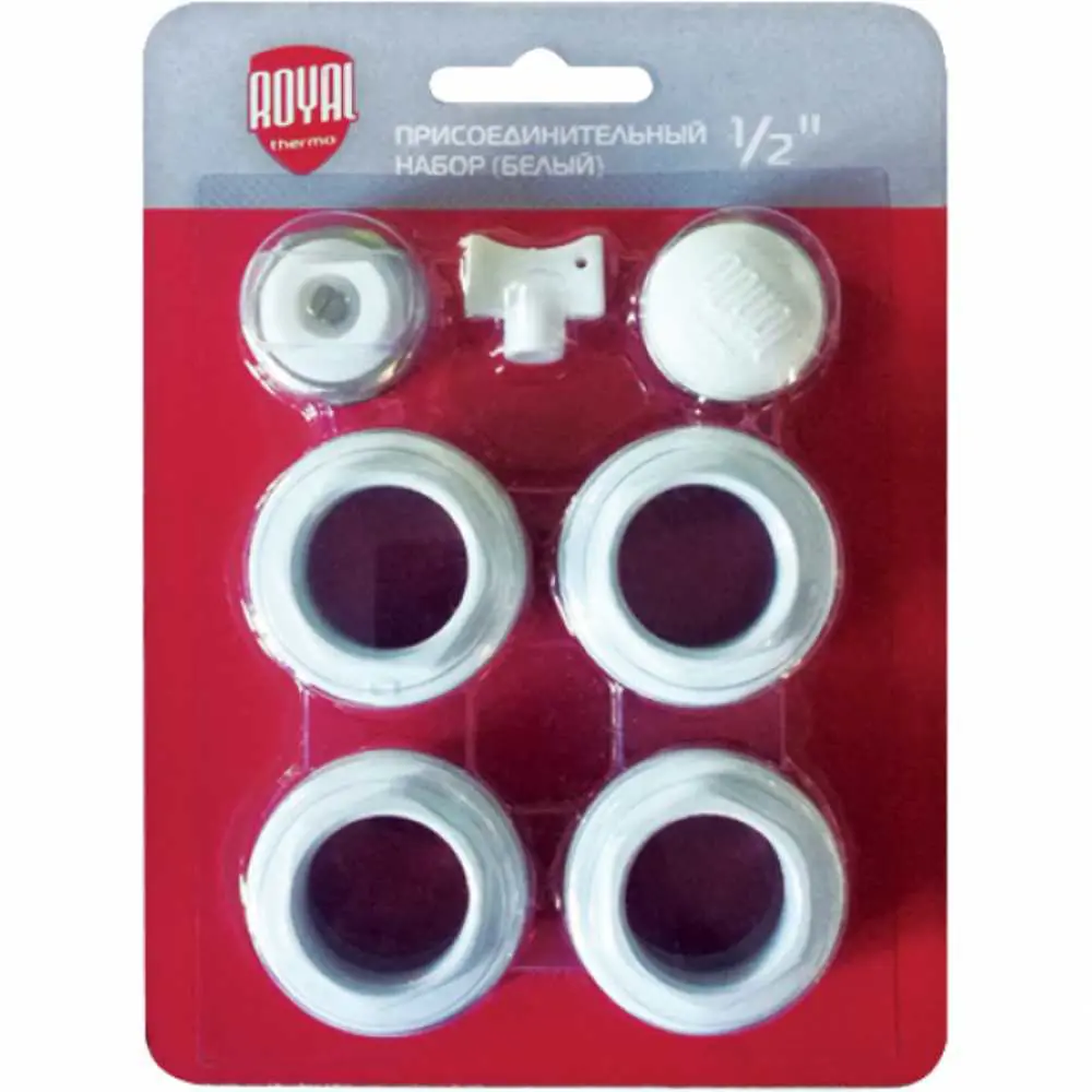 Изображение товара Монтажный комплект для установки радиатора отопления Royal Thermo 1/2'' белый