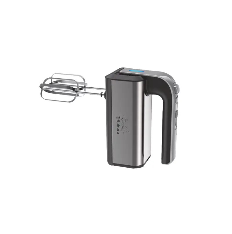 Изображение товара Ручной миксер Sakura 500 Вт 5 скоростей 2 насадки цвет сталь SA-6324SBK