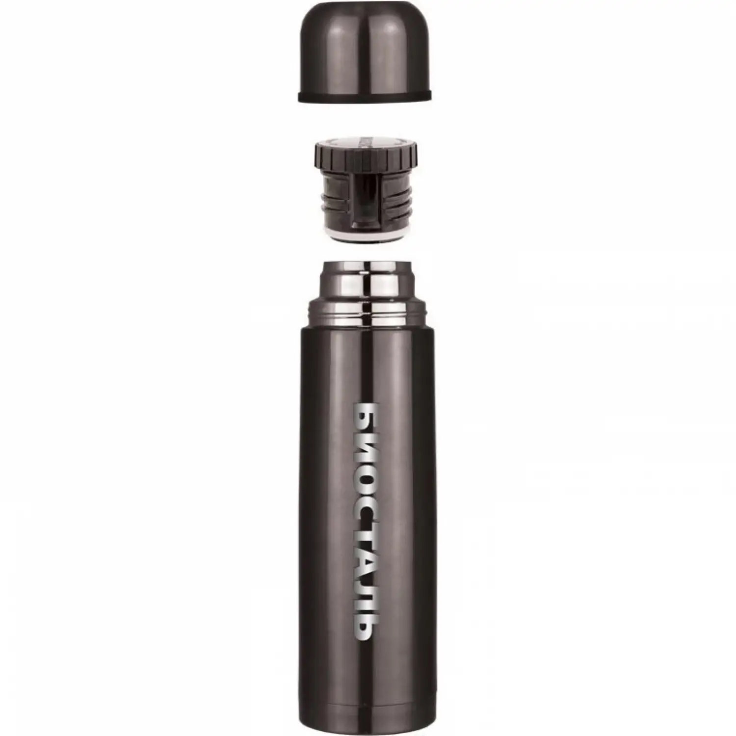 Изображение товара Термос 750 мл Biostal NB-750V колба из нержавеющей стали цвет черный