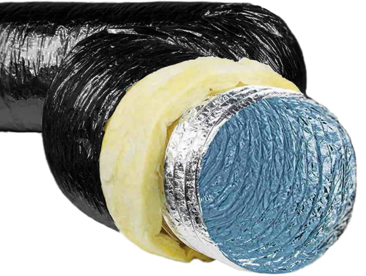 Изображение товара Гибкий теплоизоляционный и звукопоглощающий воздуховод Diaflex SonoDFA-S 102 мм 10 м