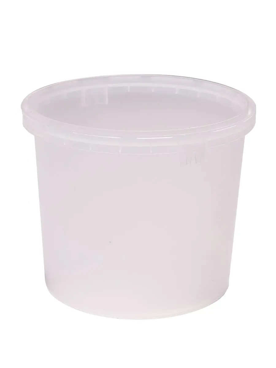 Изображение товара Ведро круглое Козырь 6176712 пластик 5 л цвет белый