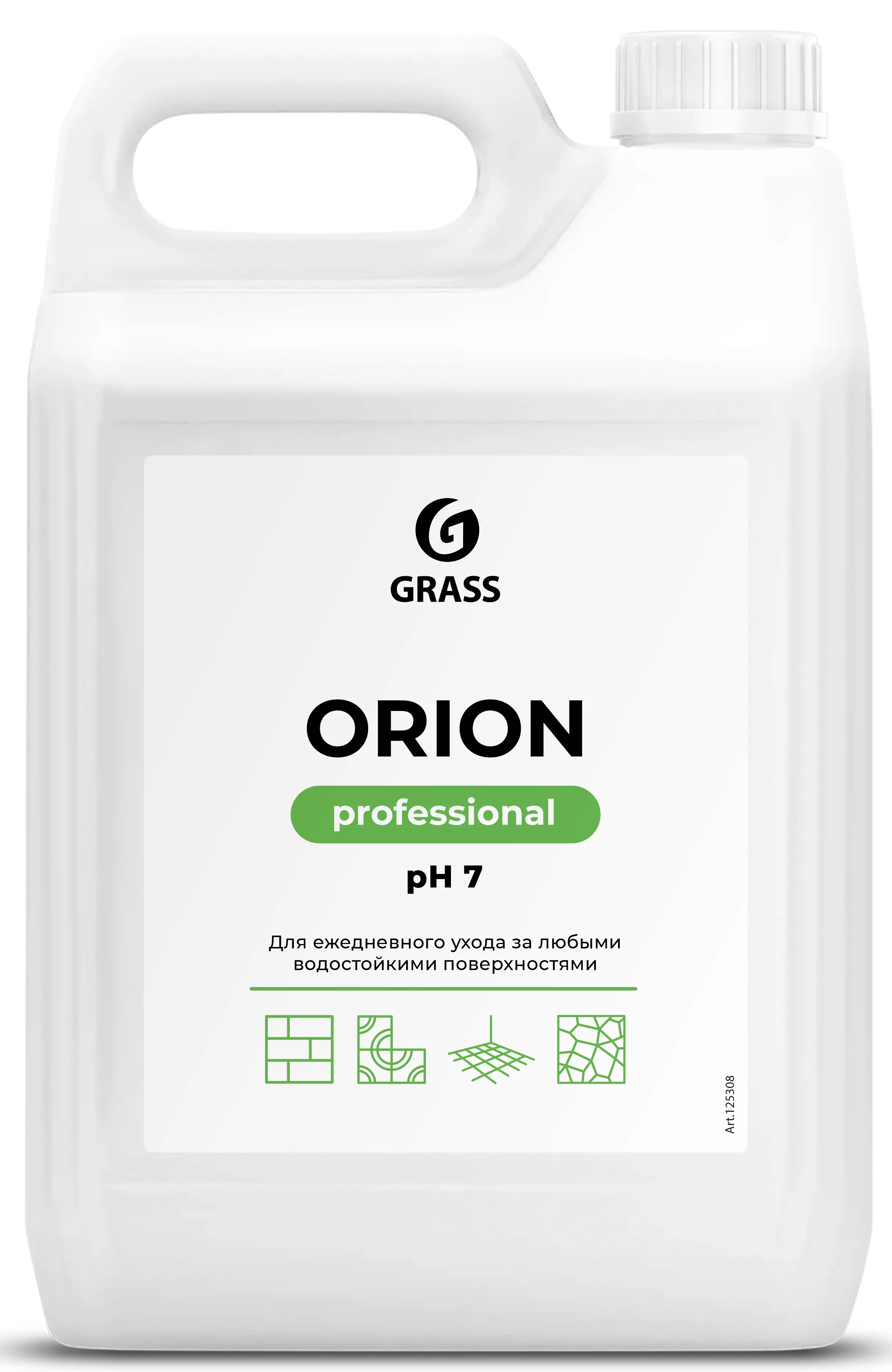 Изображение товара Универсальное моющее средство низкопенное Grass Orion 5 л