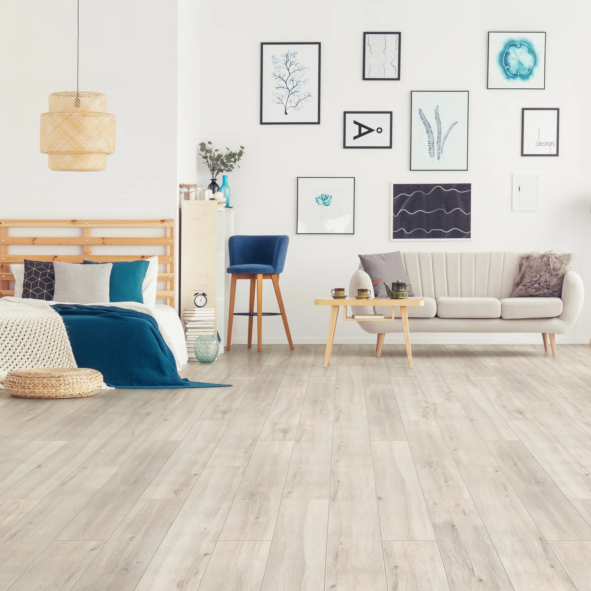 Изображение товара Ламинат Tarkett Ritsa 33 класс 8 мм с фаской влагостойкий для высоких нагрузок