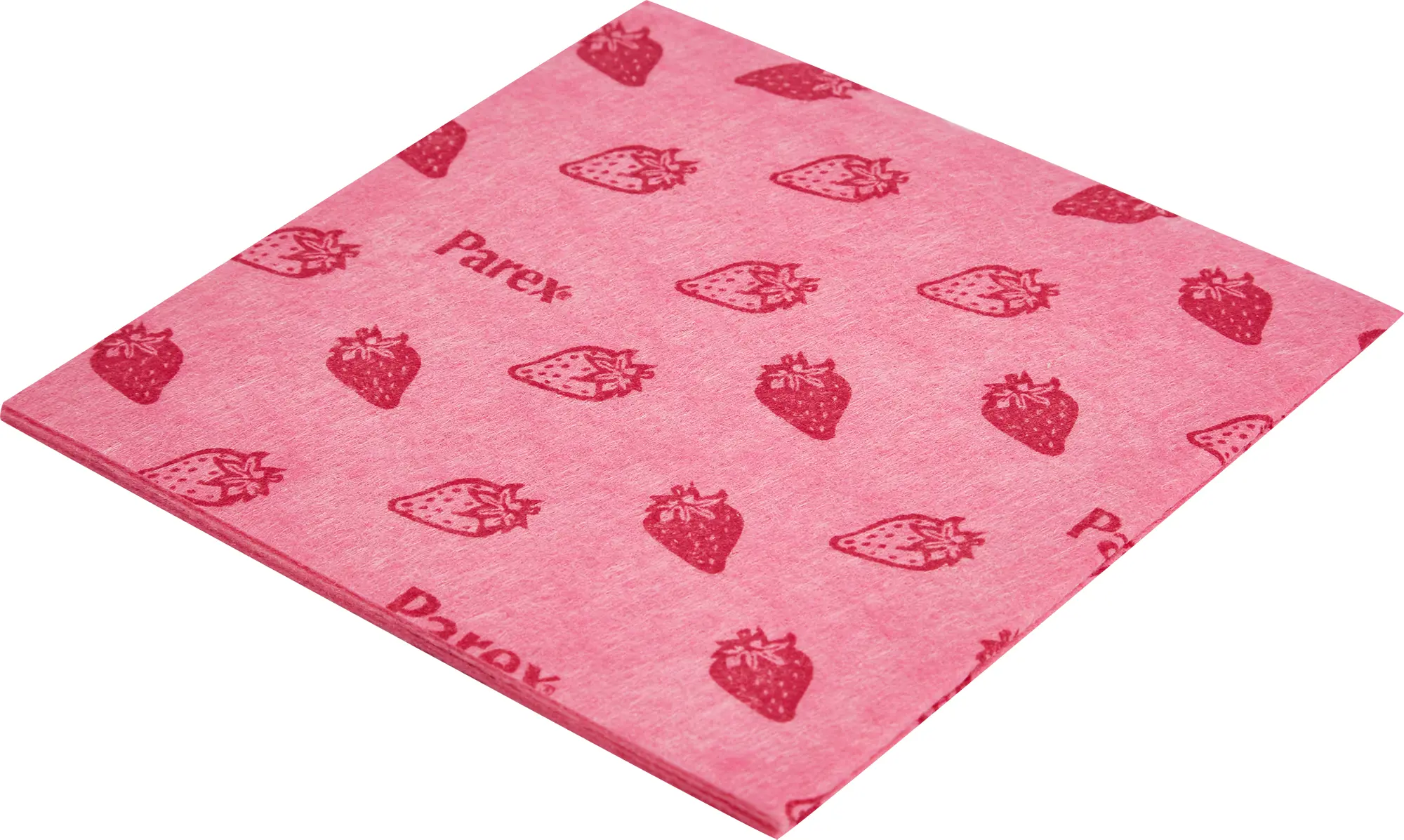 Изображение товара Салфетка для уборки Parex Клубника нетканое полотно 3 шт.