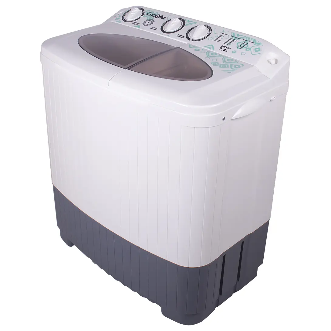 Изображение товара Стиральная машина Славда WS-70PET 4650000914591 43.50x83x74.50см 7кг цвет белый