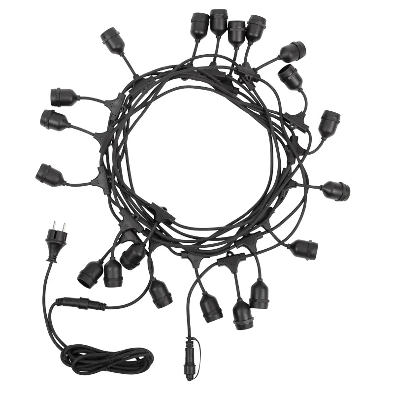 Изображение товара Электрогирлянда комнатная Neon-night 4601004226913 гирлянда 10 м 20 ламп белый 1 режим работы