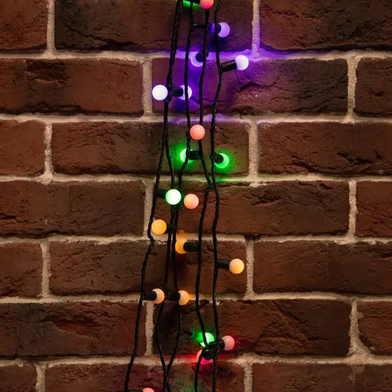 Изображение товара Электрогирлянда универсальная Neon-night 303-509-6 нить 10 м 80 ламп белый 8 режимов работы