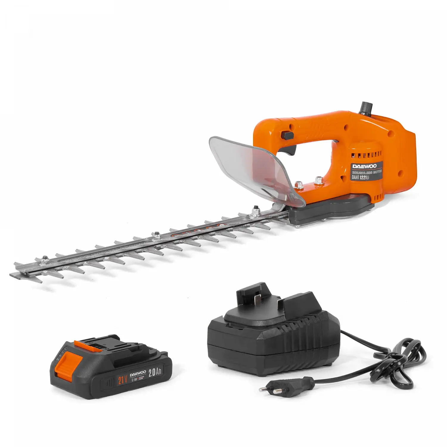 Изображение товара Кусторез аккумуляторный Daewoo DAHT 1221LiSET 20 В